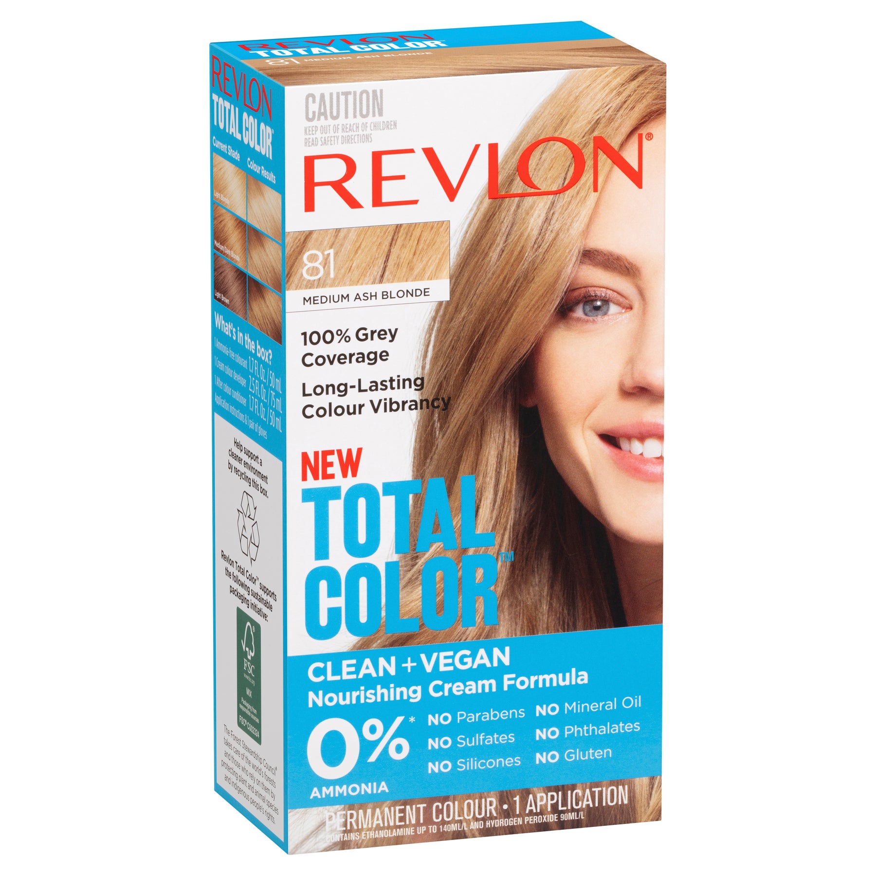 Total Color™ Permanent Hair Color – Revlon Australia & New Zealand